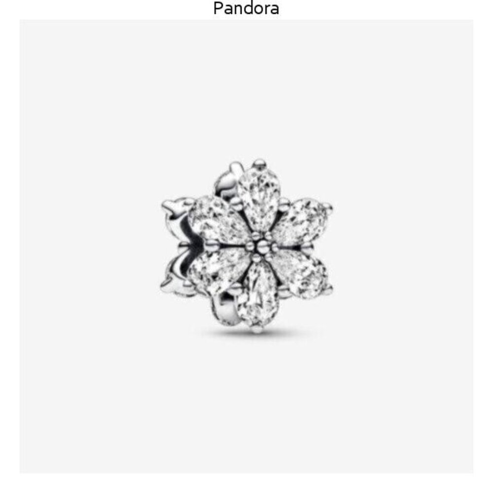 Pandora Sparkling Herbarium Cluster Charm